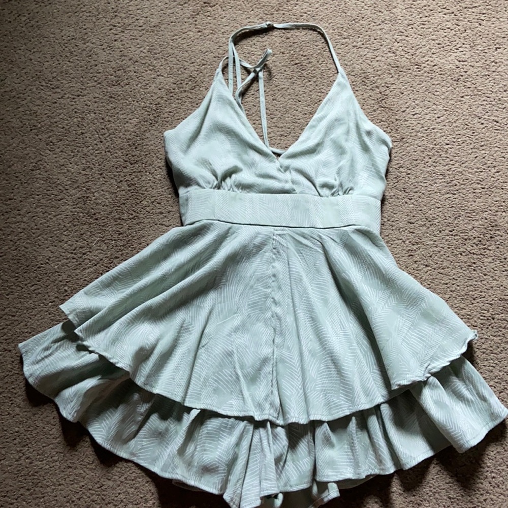Light green size small romper